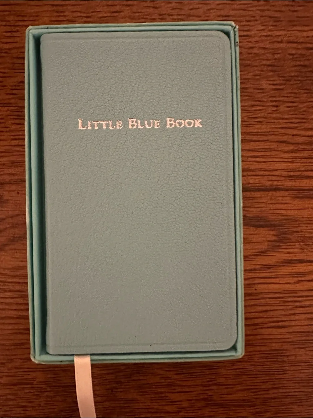 New Tiffany little blue Notebook